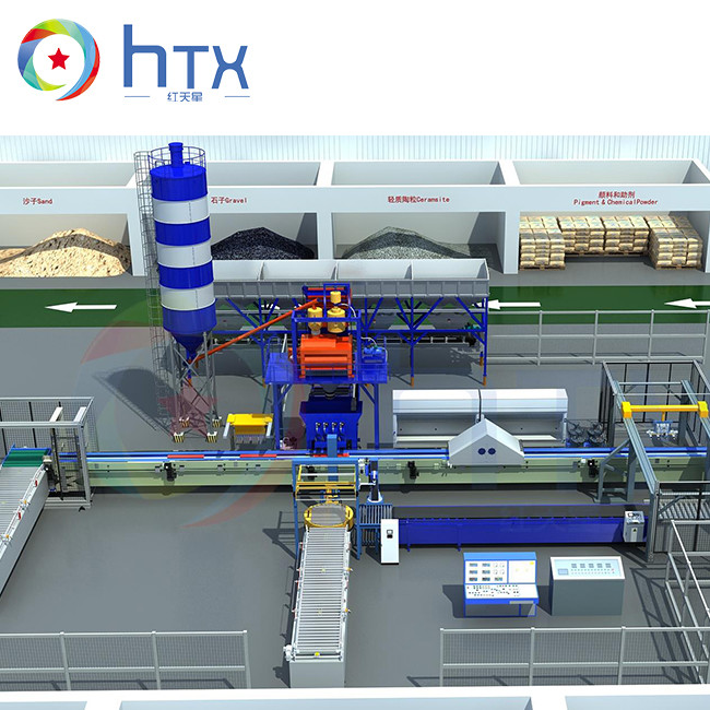 Wet Casting Doser Pallet Transfer Machine For Plastic Paver Concrete Stone Production