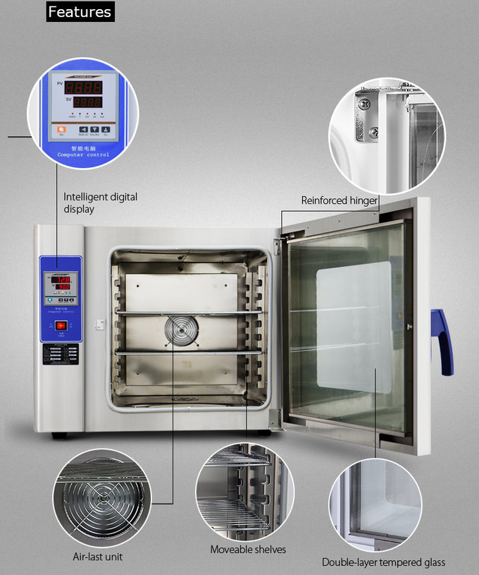 110V Laboratory Dryer Oven Ultraviolet High Temperature Sterilization Drying Oven