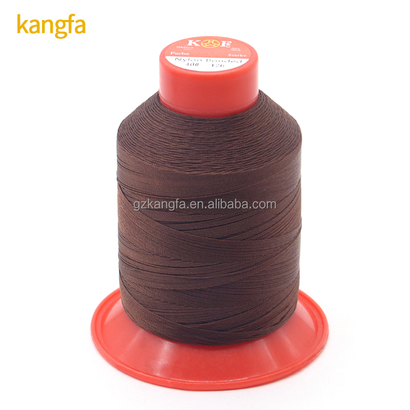 Polyester 210d Bonded Thread for Leather Sewing 120g/cone Support 7 Days Sample Order
