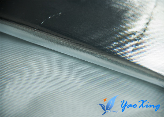 Heat Isolation Aluminum Foil Fiberglass Cloth Aluminized Fiberglass Cloth