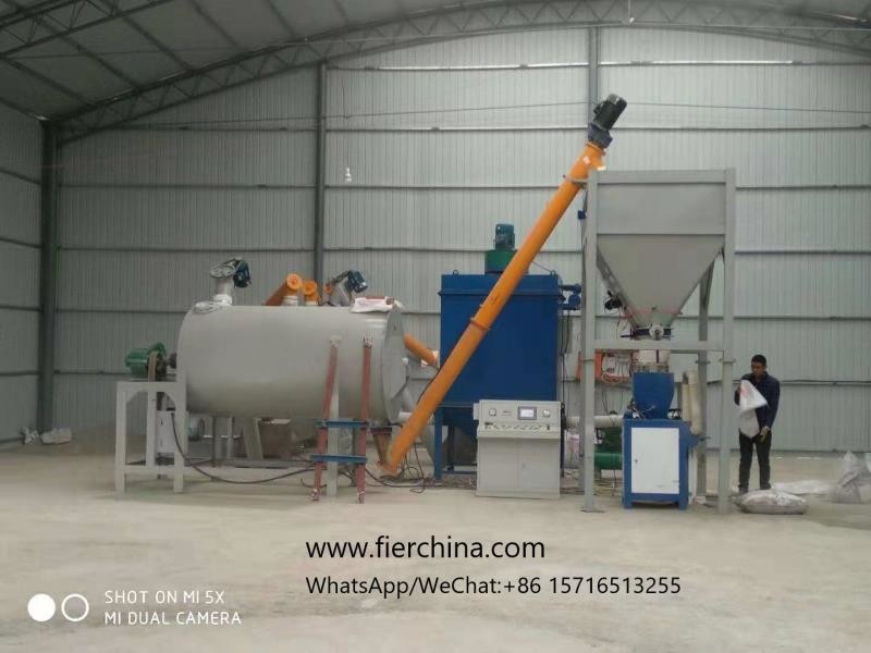 Industrial Dry Powder Mixer Machine / Putty Blender Machine For Dry Mortar