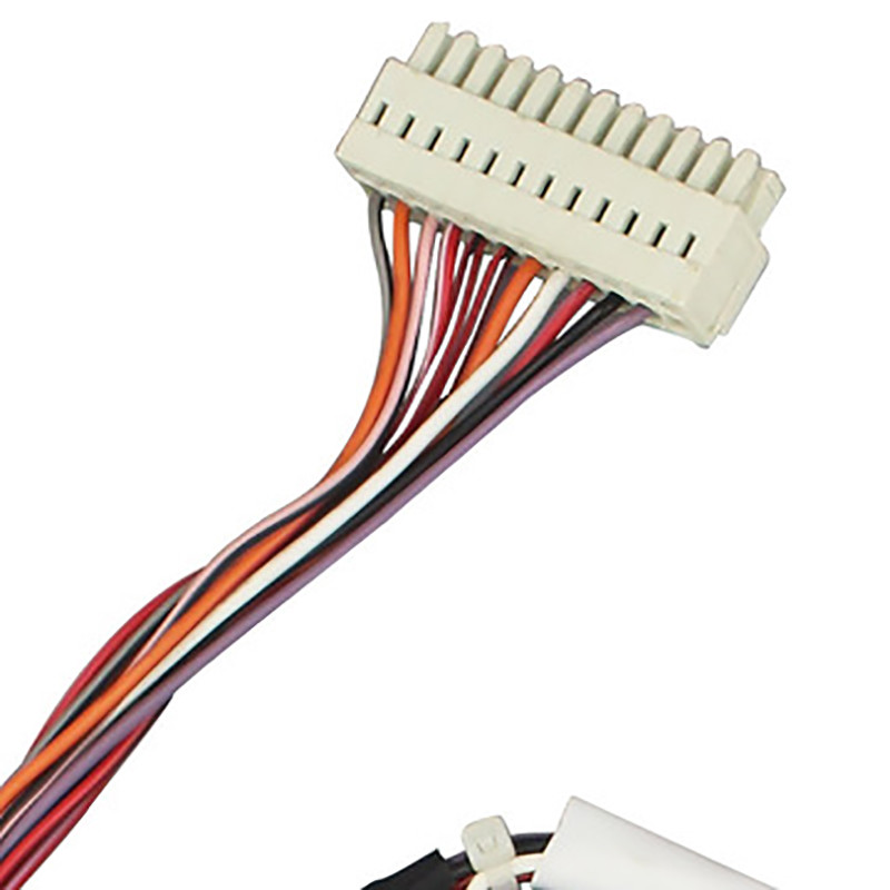 Multi Receptacle Electric Vehicle Wiring Harness Female 12 Pin Terminal Cable