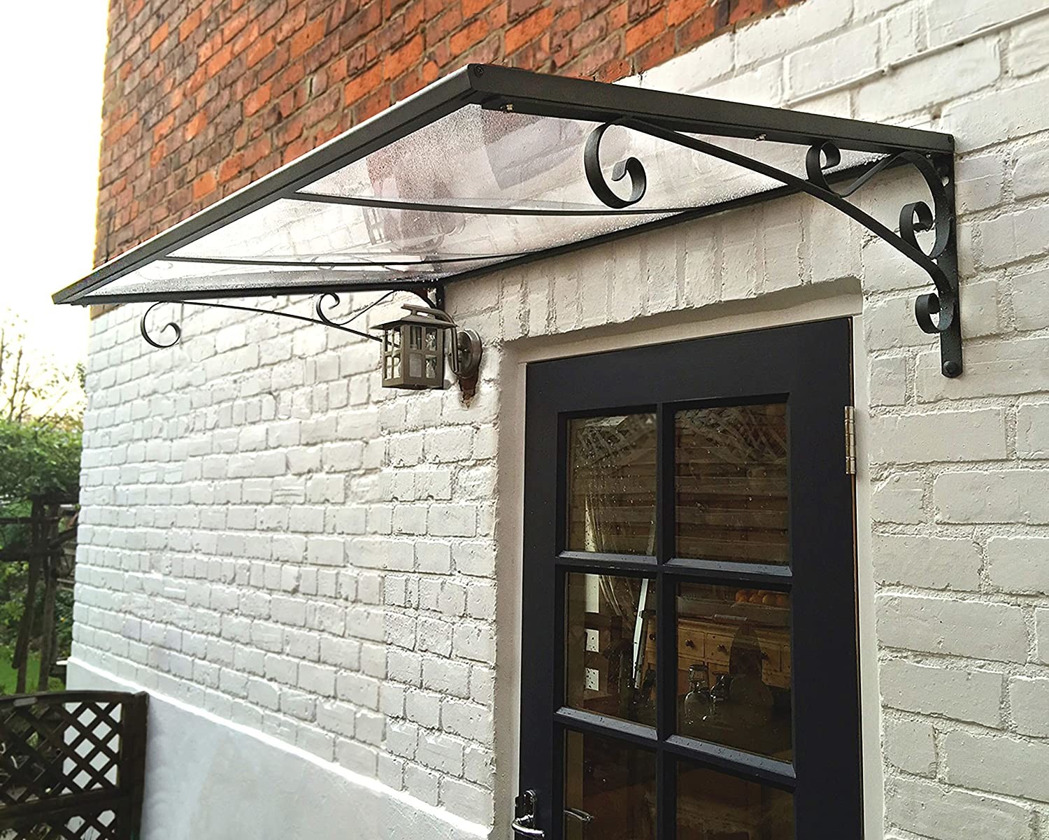 Galvanized Steel 120cm Door Window Awning Canopy