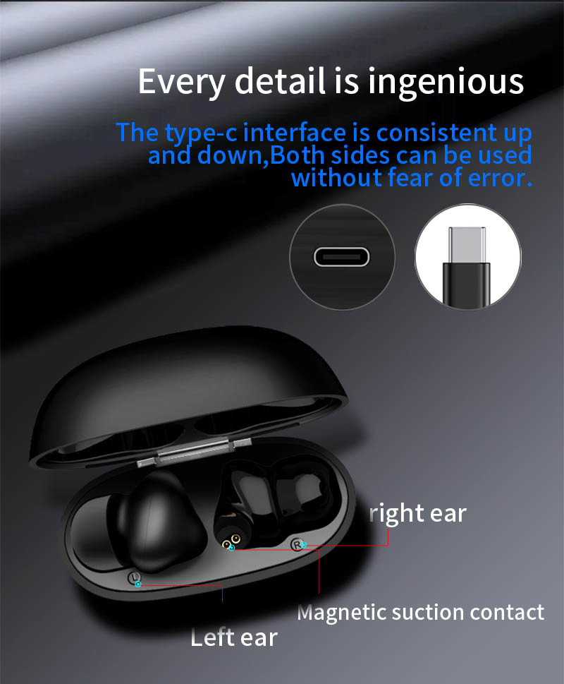 6mm Graphene Horn Low Latency Earbuds Bluetooth Earphones For Running