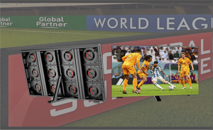 IP65 Rated P10 SMD Football Stadium LED Screen Display Perimeter LED Display