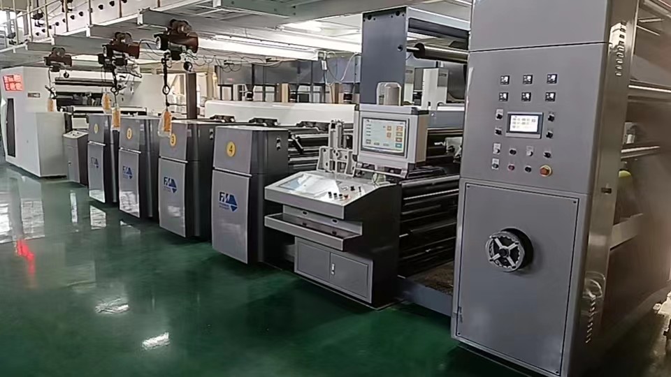 1524mm 1200mm Medical Package Flexographic Machine Servo Control