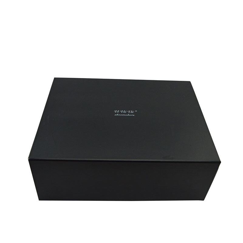 Custom Printed Foldable Black Cardboard Gift Boxes With Lids | Cardboard Gift Packaging Boxes
