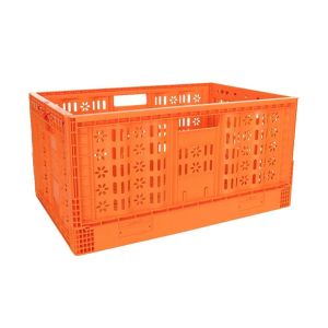 Portable PP Crate Custom Folded Boxes Foldable Plastic Box for Folding Pallet