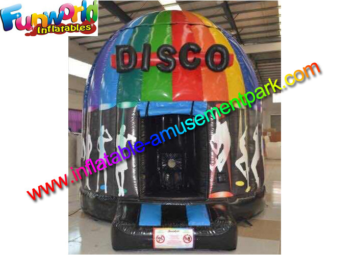 0.55mm Pvc Tarpaulin Inflatable Disco Dome , Inflatable Dome Tent