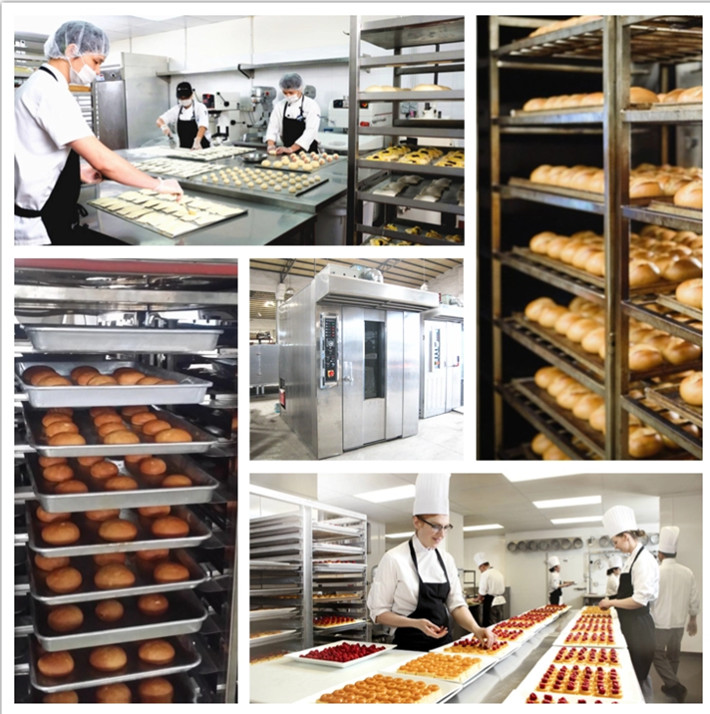 Energy Saving Industrial Stainless Steel 32 Trays Rotary Electric Oven