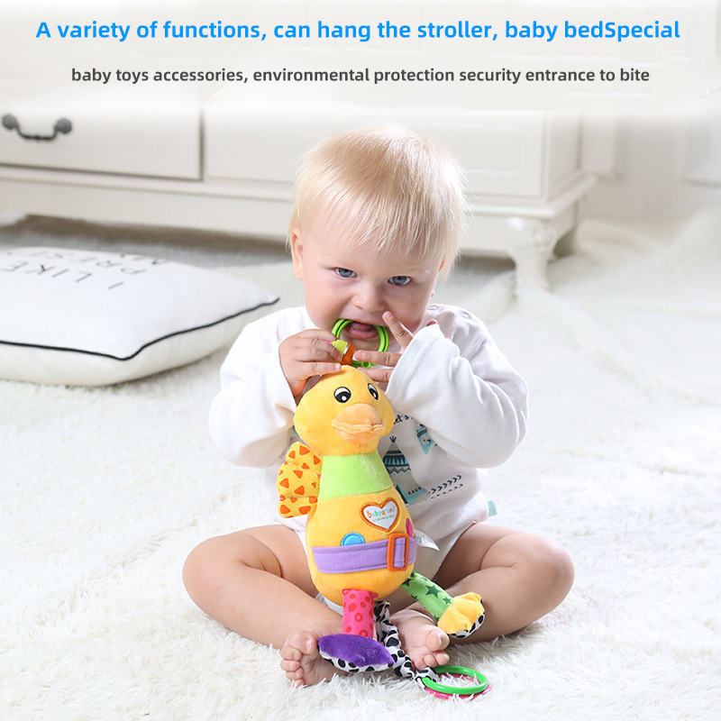 18cm-34cm Baby Plush Toy Soft Plushie Music Talking Plush Toy Lightweight