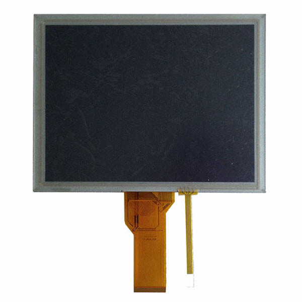 8 inch TFT-LCD for Embedded Systems and Industrial Devices, TFT LCD Display 8" 800x600 RGB 50 Pin with Resistive Touch