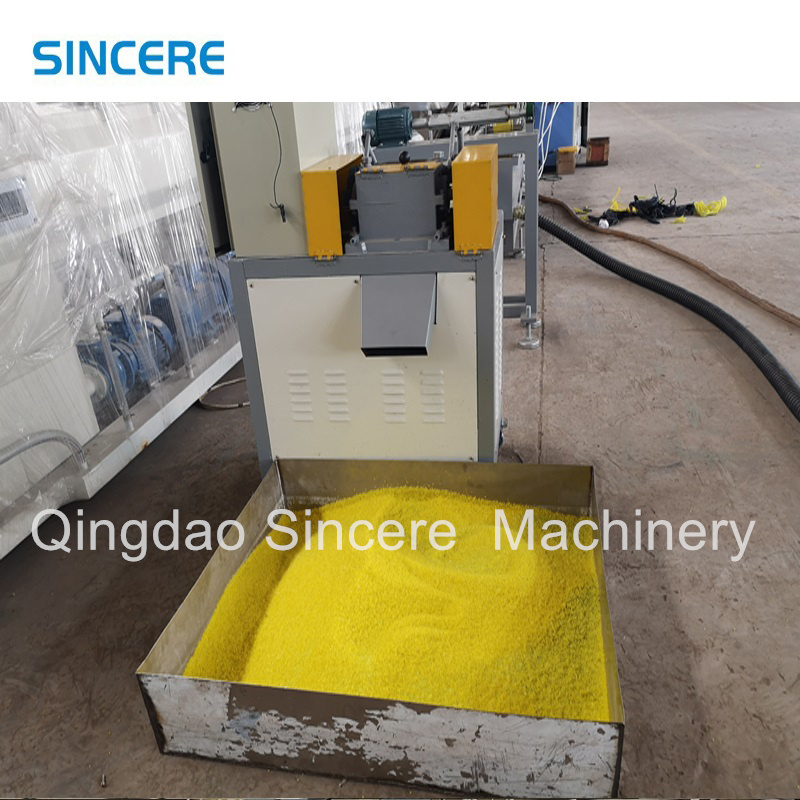 PMMA PS PC PVC Recycled Pelletizing Machine Extrusion PE Granulation Line