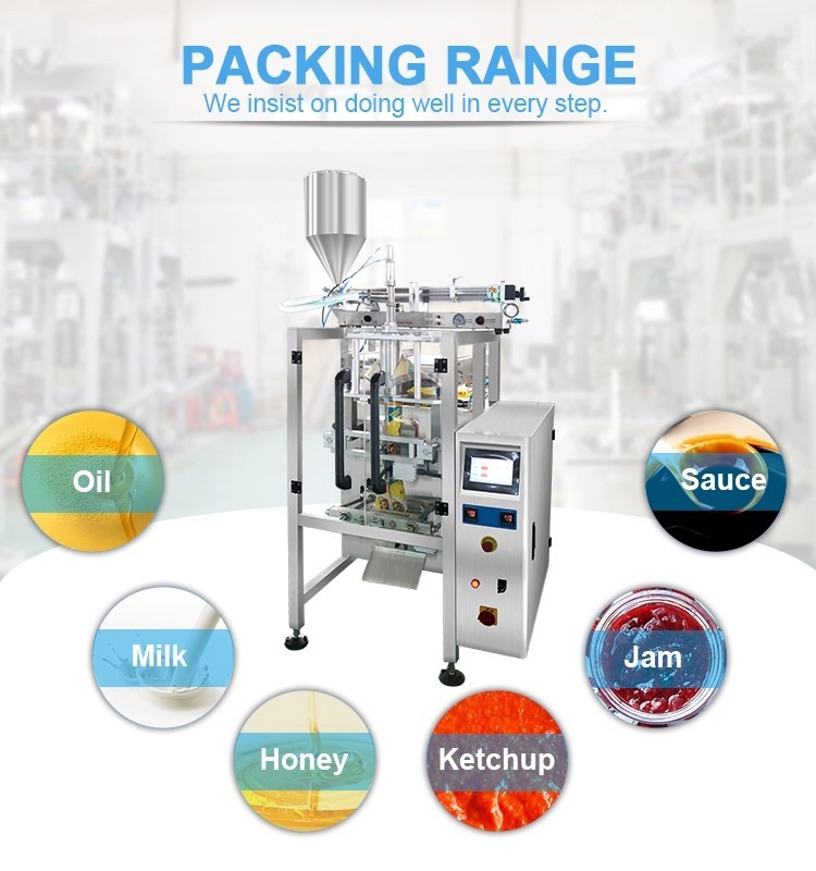Sachet Beverage Honey Water Liquid Filling Packing Machine