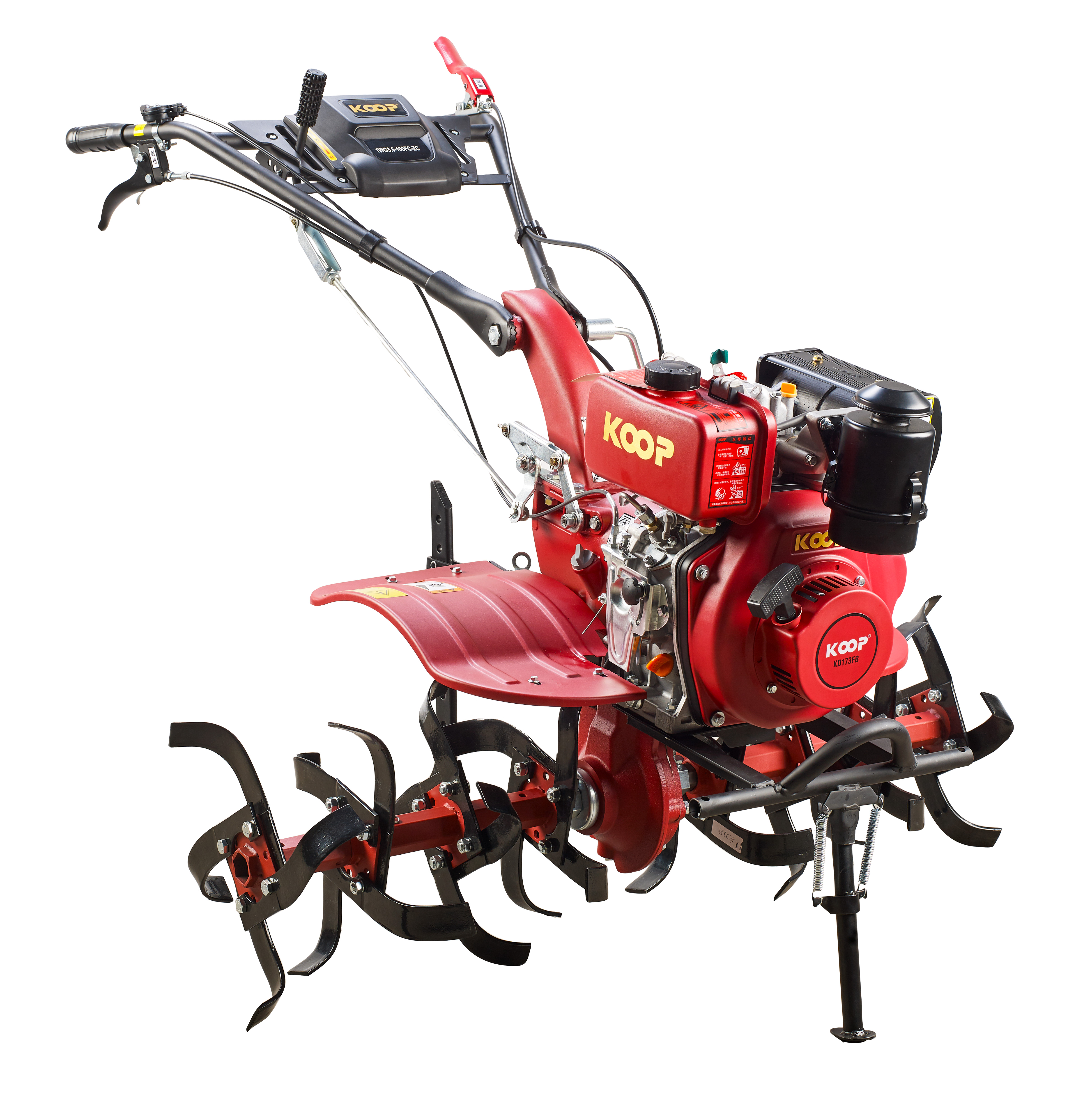 9HP Multi Functional Power Tiller with 2 Fwd. 1 Rev. Gears and 418cc Displacement