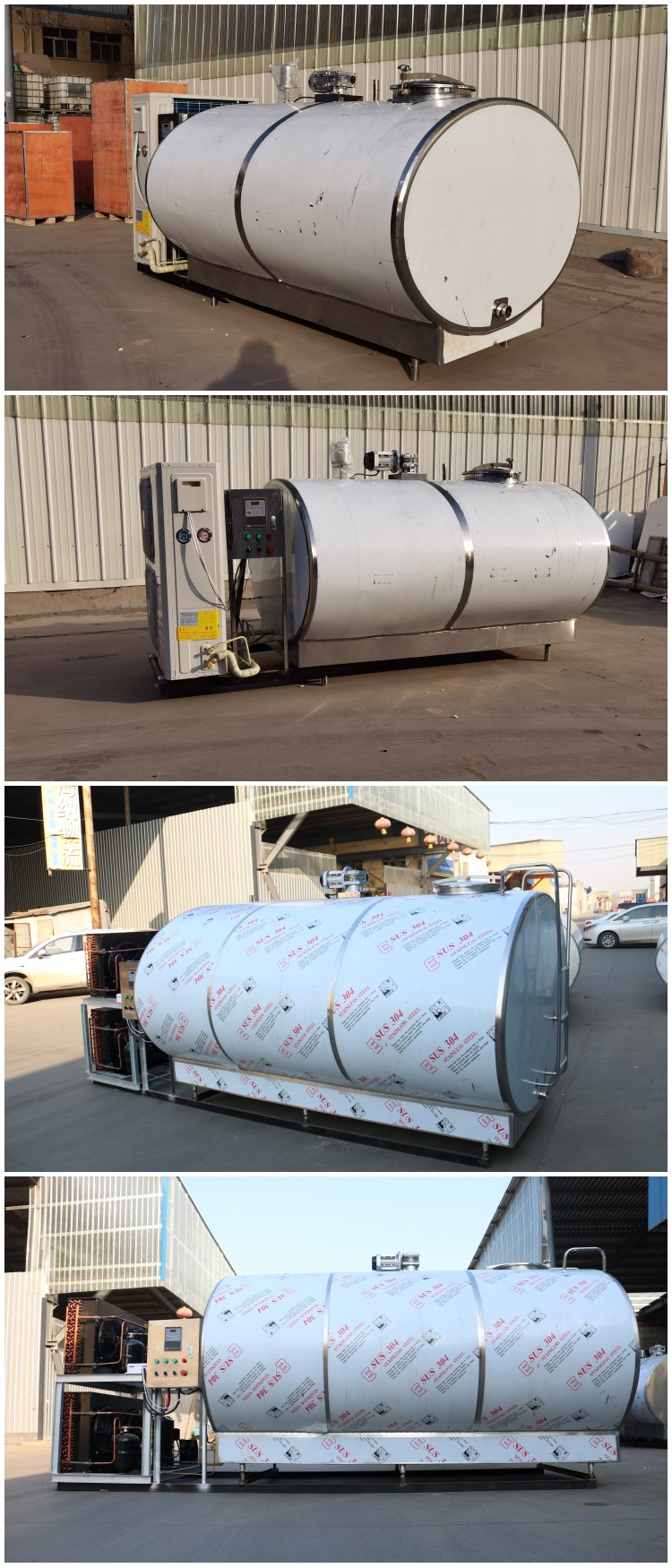 Easy Operation 500Litre Beer Chiller Iso
