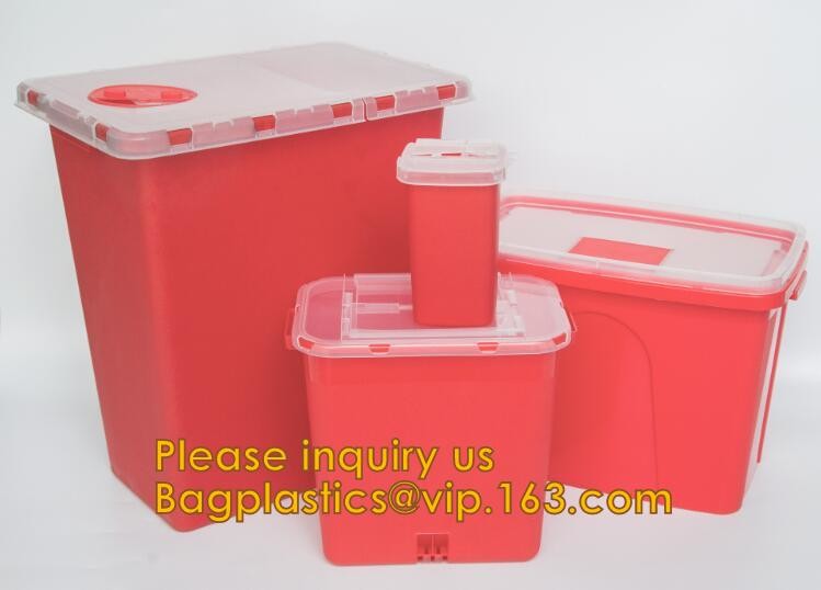 Disposal sharp container for store and dispose of medical waste,Cheap Disposable Plastic Medical Sharp Safe Container 1L