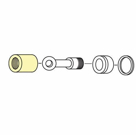P3WL PV3 Pump Out Adapter For Wireline Core Barrel NQ3 HQ3 PQ3