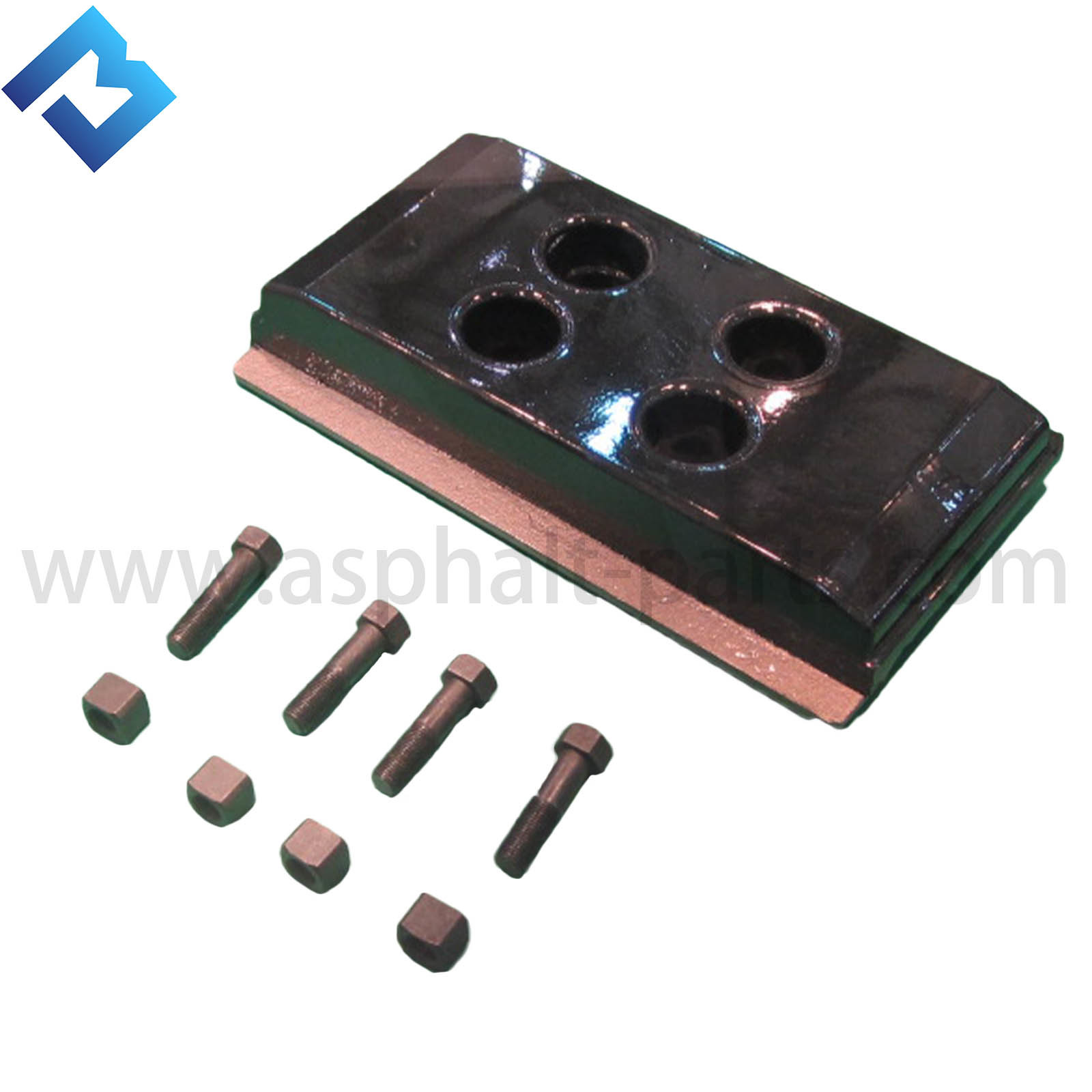 abg dynapac bomag paver 2046286/14255285 rubber track pads