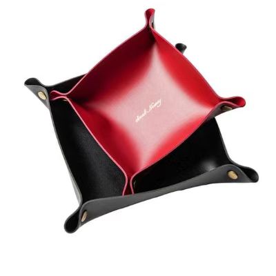 Commercial Buyer E-commerce GLOSSY Multi Purpose Storage Box Containers in PU Leather
