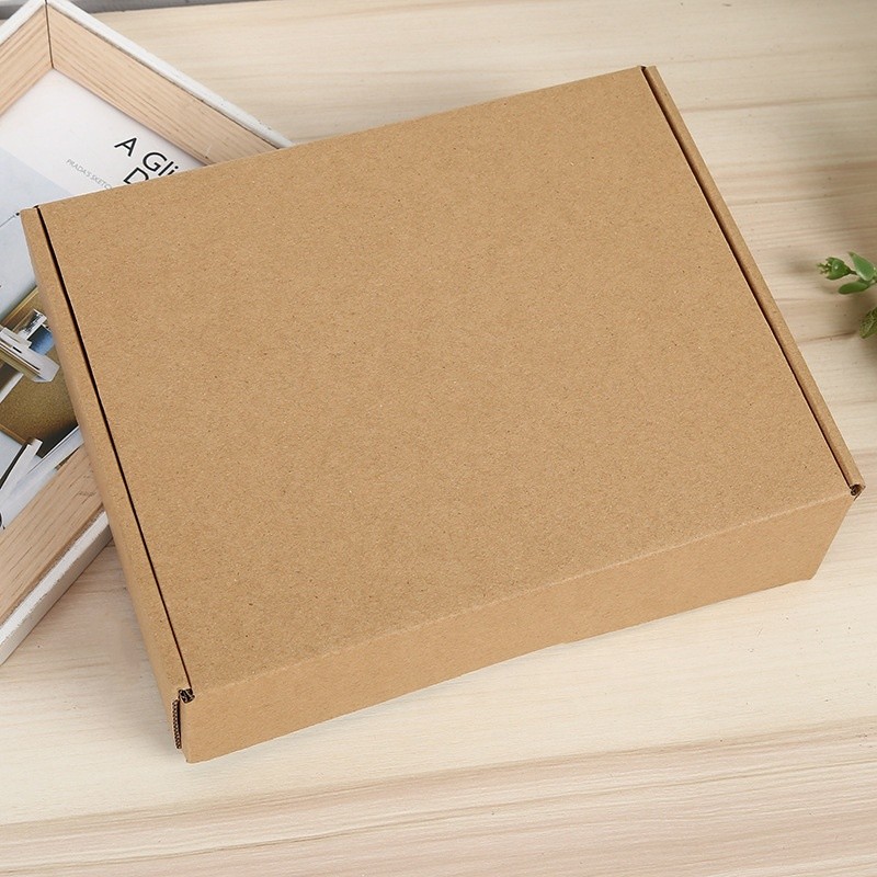 Corrugated Paper Food Packaging For Fruit Salad With Clear Window