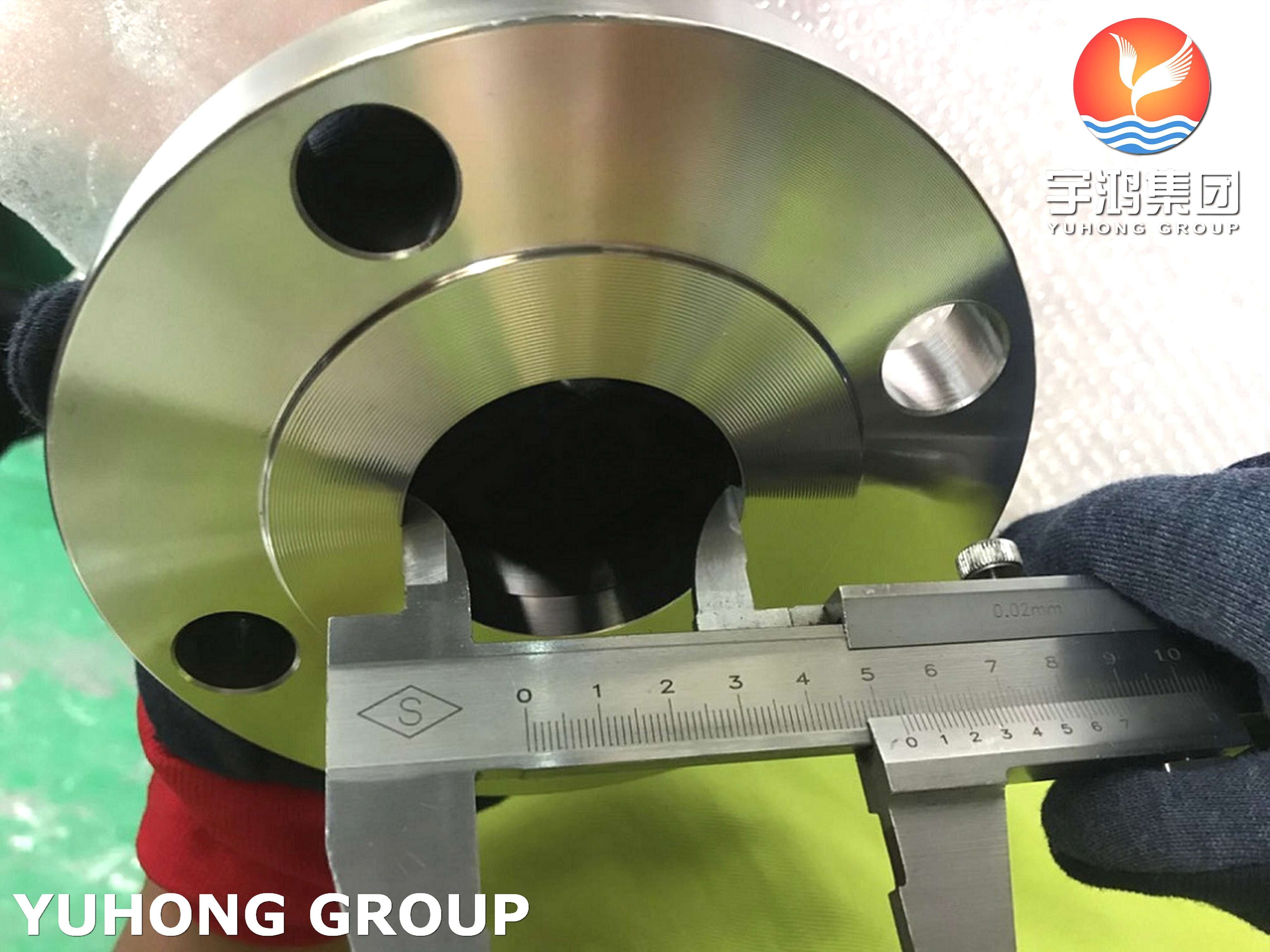 ASTM A182 F5 Orifice Weld Neck RF Flange B16.5 For Excellent High Temperature