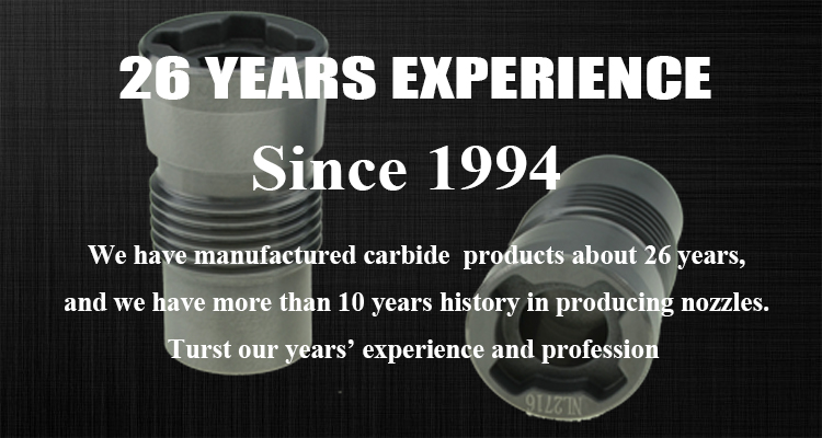 Tungsten Carbide Roller Core Bit Cemented Carbide Nozzle For Petroleum Industry
