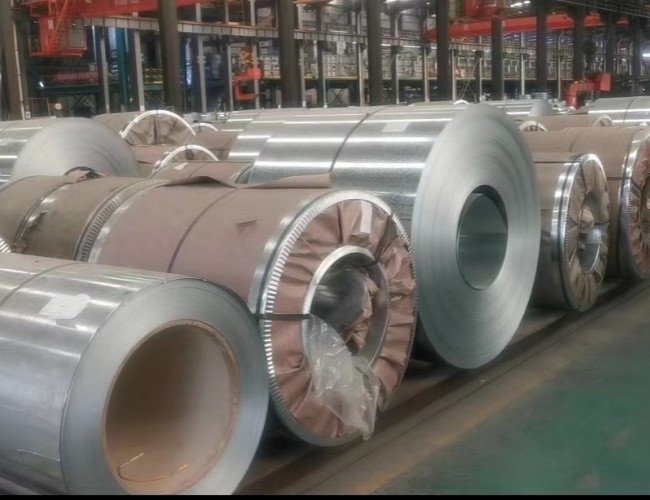 OEM Hot Dip Galvanized GI Steel Coil Oiling Spangle Free DX51D 4mm