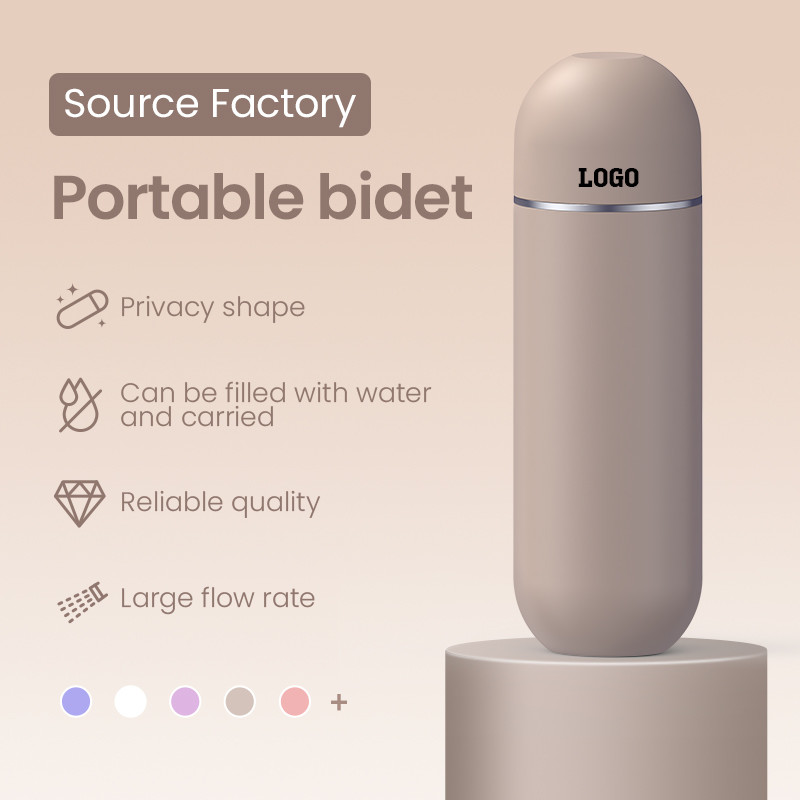 PB-01 ABS EVA PP Compact Bidet Sprayer Toilet Bidet Three Colors Carton Size 98 Pieces