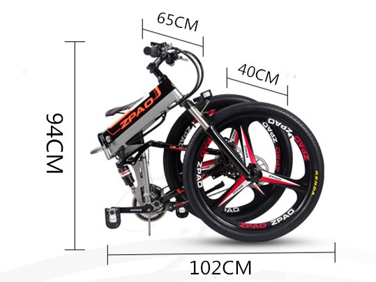 48V 350W Aluminium Alloy Frame Electric Bikes With Hidden Battery And Disc Brake