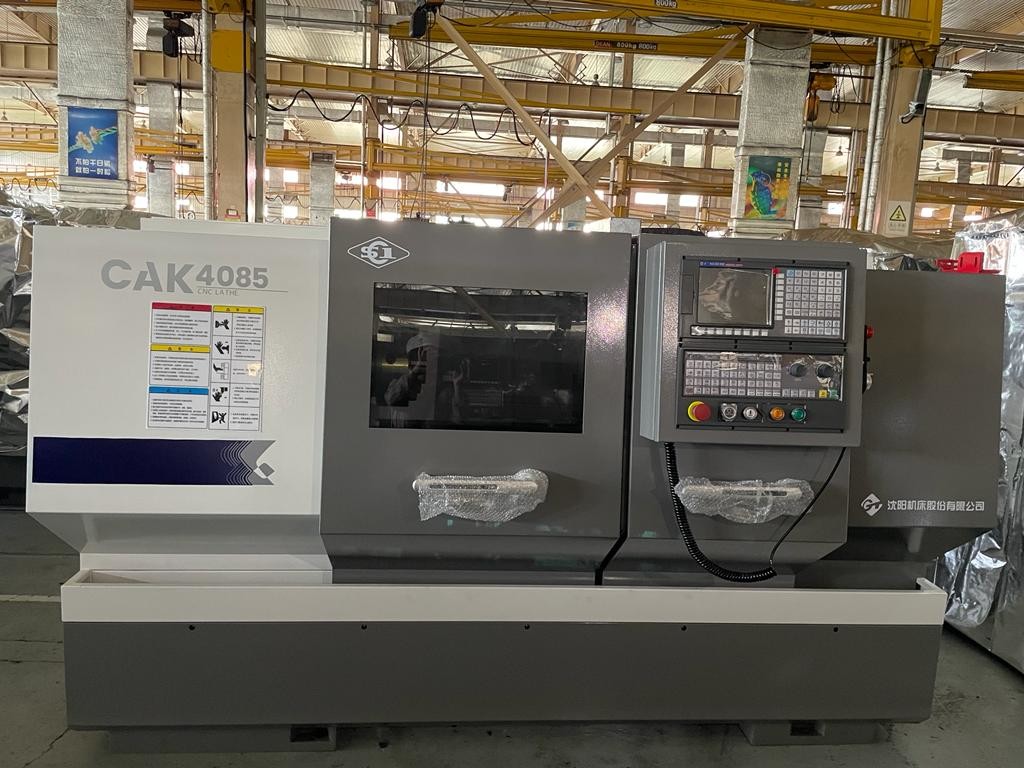 SMTCL CNC Lathe CAK4085 Torno CNC Turning Machine Metal Lathe SMTCL Flat Bed CNC Lathe