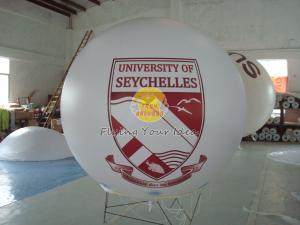  Digital printing business ad helium balloon with 0.18mm PVC for opening event Manufactures