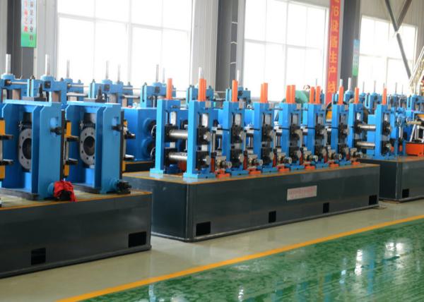 High Speed Steel Pipe Production Line For Carbon Furniture Tubes 21 - 63mm Pipe
