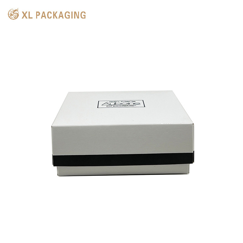 Cardboard Paper Luxury White Chocolate Gift Box Empty Chocolate Box Packaging