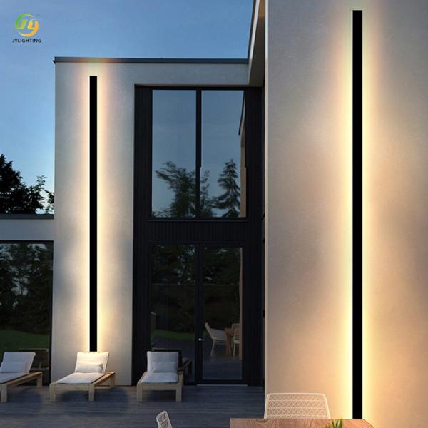 Outdoor LED Wall Light Minimalist Long Strip Background Decoration Villa Gate