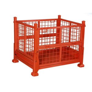  Collapsed Stillage Pallet Warehouse Racking Cages Stackable Assembled Manufactures