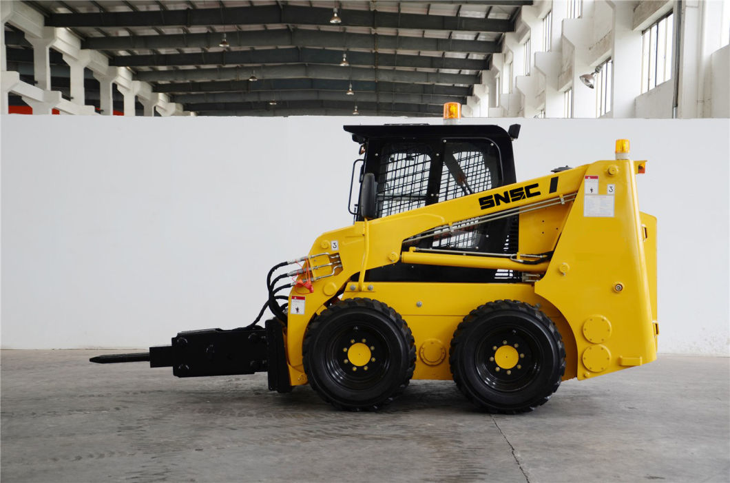 Euro 5 CE EPA Compact Wheel Skid Steer Loader 500kg 800kg 1050kg Small Mini Skidsteer Track Loader Cargadora