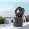 Buy cheap Battery Usb 4000mAh Table Cooling Fan Ultrasonic Water Mist Spray Fan from wholesalers