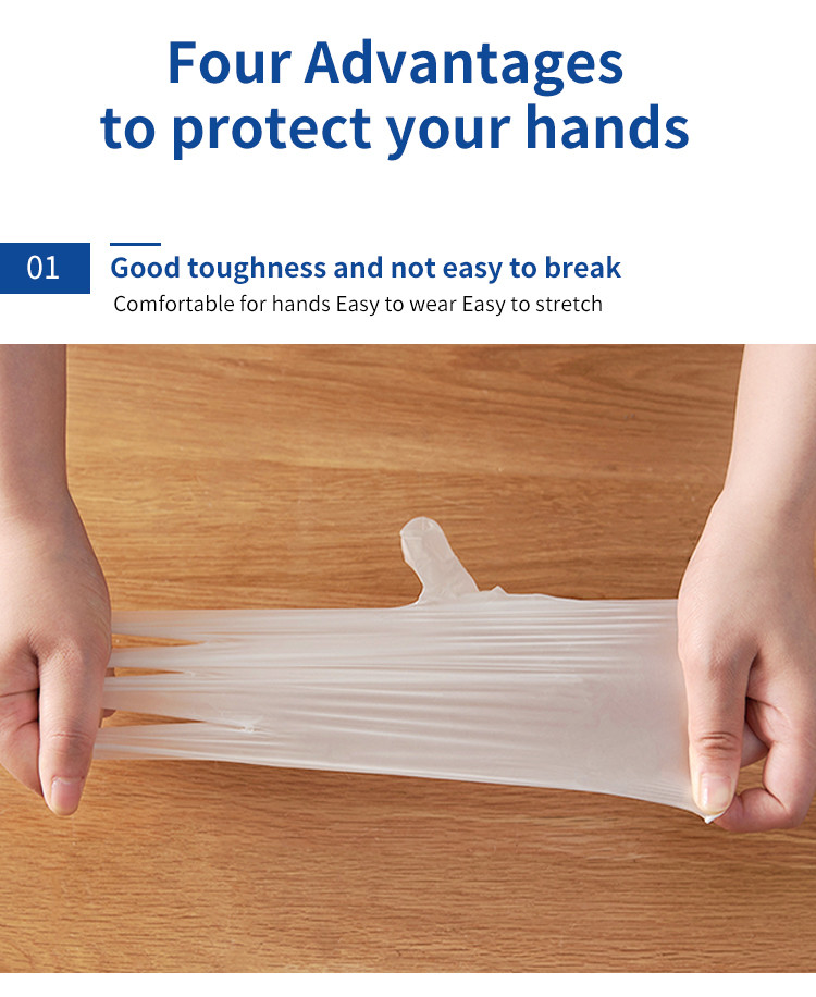 PVC Smooth Touch Disposable Vinyl Gloves Powder free Anti cut OEM & ODM