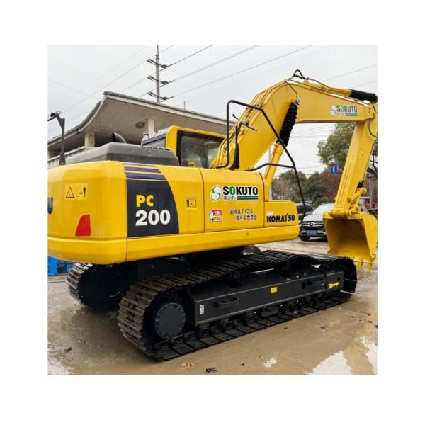 Second hand Japan excavator machine komatsu pc200 excavator used komatsu pc200