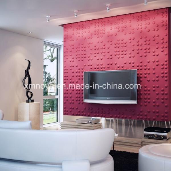 Acoustic Decorative 3D Wall Board 460mm*460mm Size for TV Background in Living