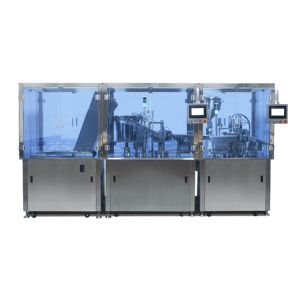 Reliable Syringe Filling Machine With PLC Control System 4.5KW Power Consumption