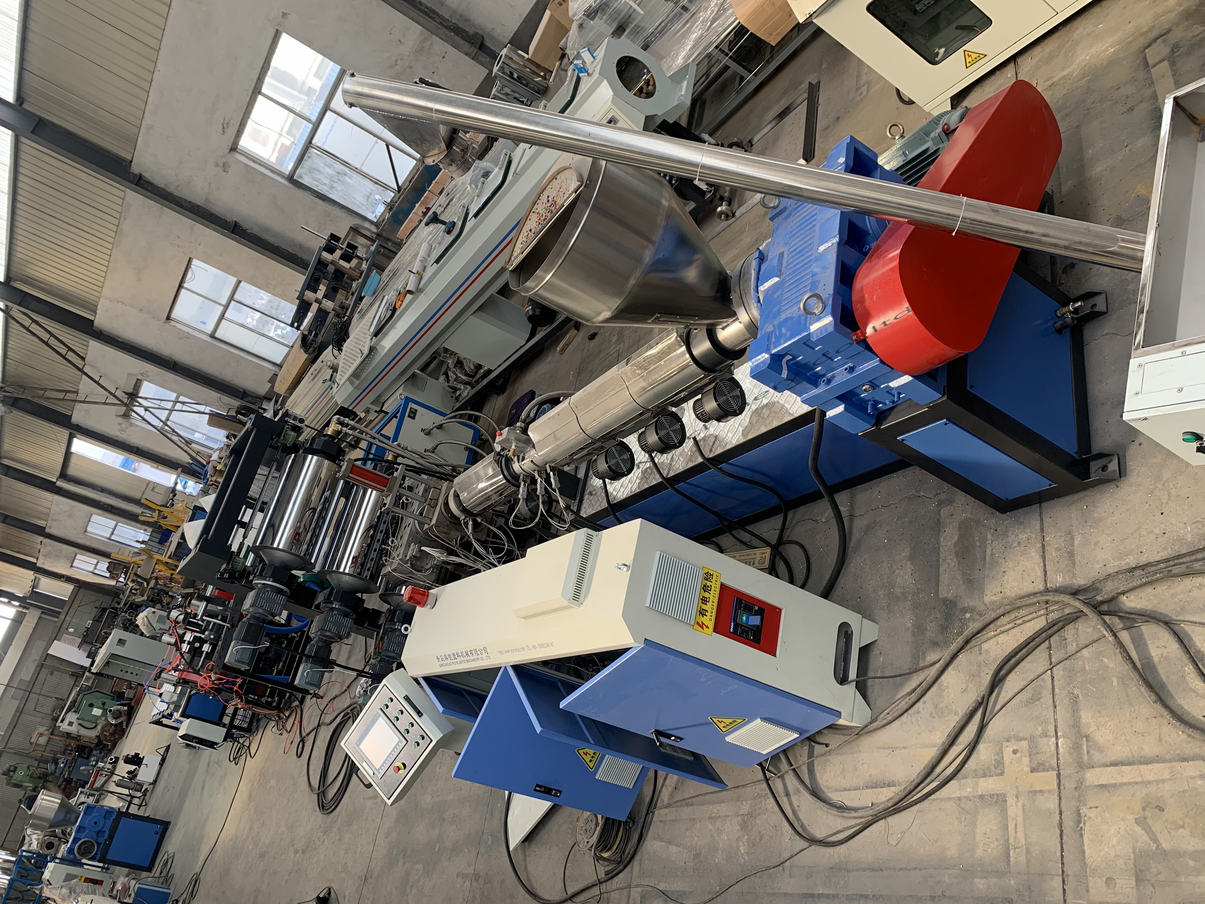 Thickness 3mm Pvc Board Making Machine 650kg/H Vibration Resistant