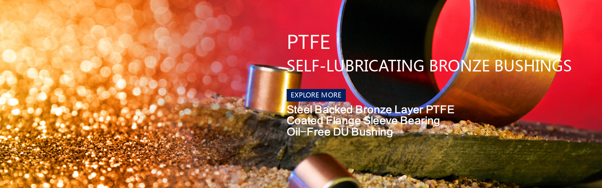 SELF-LUBRICATING BRONZE BUSHING  MATERIAL