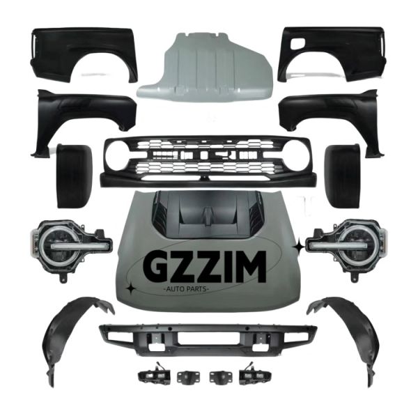 Quality Car Upgrade Parts Front & Rear Bodykit Conversion Kit For Ford Ranger Modify To Brounce for sale