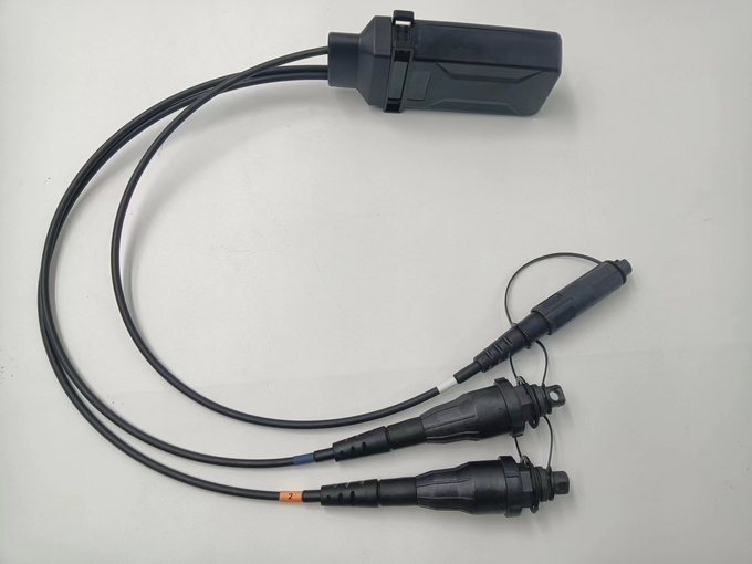 Optical Splitter Access Terminal with SC/APC opti-tap Corning connector