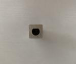 Square Column With Oval Hole CNC Machining Components Source Material