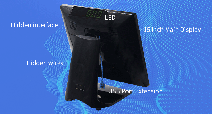 Payment Kiosk HDD-280plus Fantastic Design for Restaurant Retail and Convenience Store