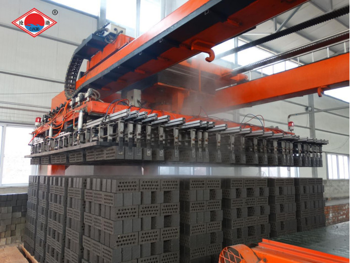 Automatic Shale All Steel Red Bricks Robot Stacking System