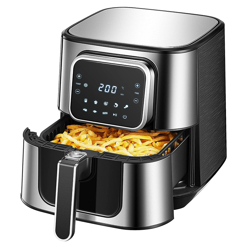 Automatic XL Air Fryers 8L 7L 6.5L 5L Big Power Healthy Oil Free Cooking Electric Deep Air Fryer